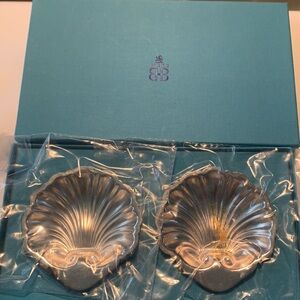 BIRKS Vintage Silver Plated Salt Cellars Unopened